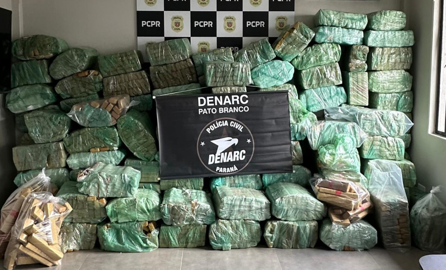 PCPR apreende mais de 2,3 toneladas de maconha durante abordagem em Palmas