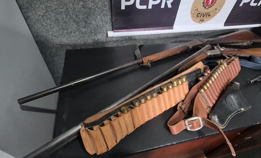 PCPR prende homem e apreende três armas de fogo em Jacarezinho