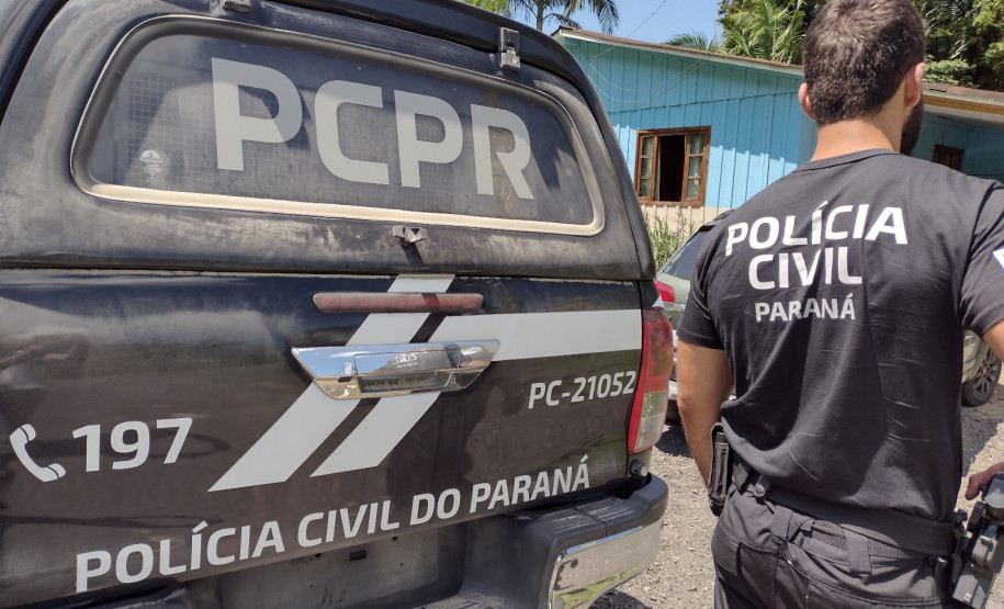 PCPR e PMPR prendem homem em flagrante por maus tratos a cachorro em Capitão Leônidas Marques
