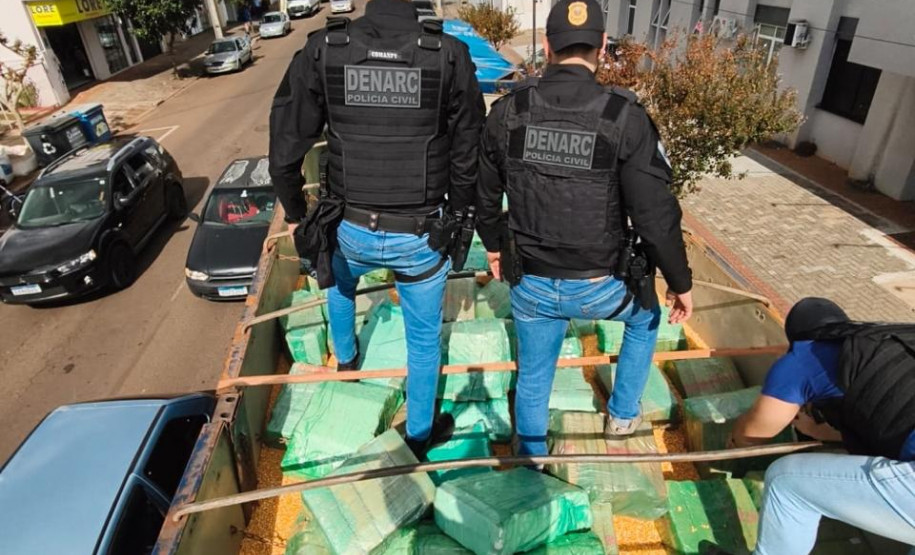 PCPR apreende mais de 2,3 toneladas de maconha durante abordagem em Palmas