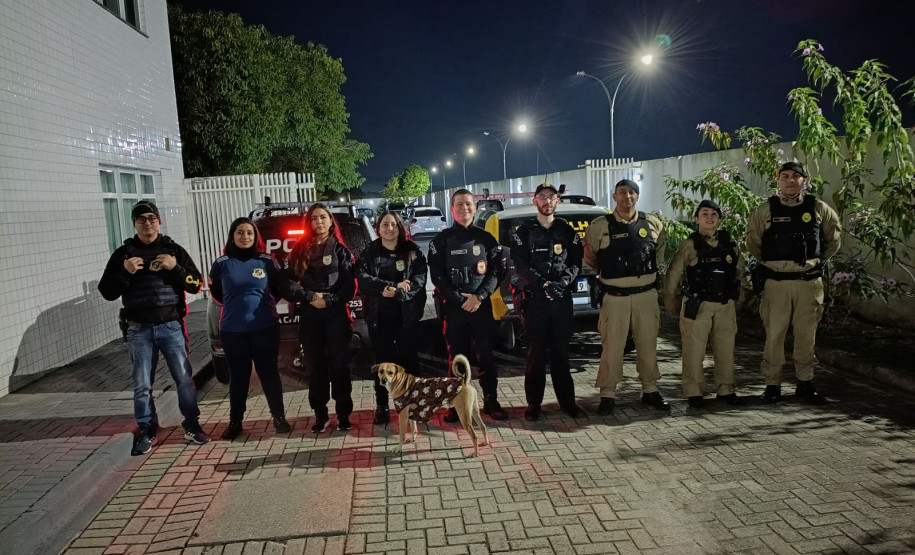 PCPR, PMPR e PCIPR prendem dois homens durante operação em alusão ao Maio Laranja em Paranaguá
