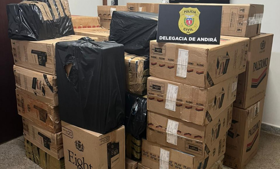 PCPR prende homem por contrabando e porte ilegal de arma de fogo em Andirá