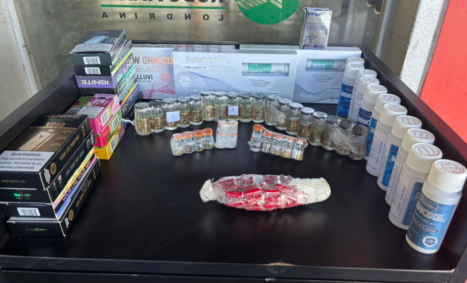 PCPR apreende produtos contrabandeados e prende homem em flagrante em Londrina