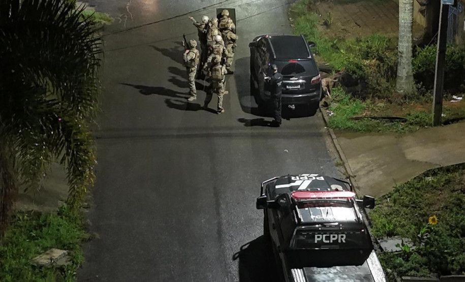 PCPR prende 33 suspeitos de integrar célula de organização criminosa que tentava se instalar no Paraná