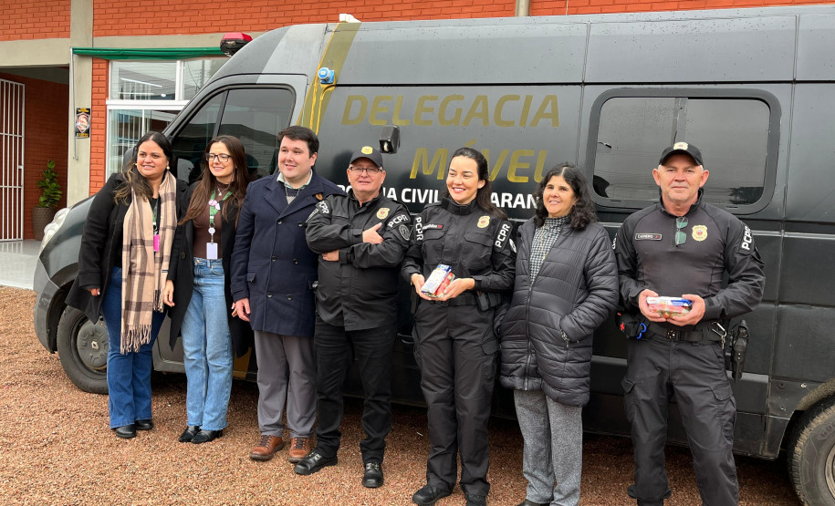 PCPR leva delegacia itinerante e facilita acesso a serviços à população de Tijucas do Sul