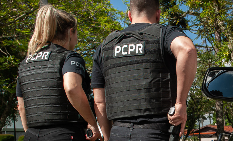 PCPR e PMPR prendem homem investigado por roubo de motocicleta em Sertaneja