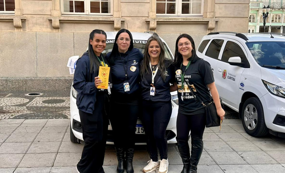 PCPR realiza ação de conscientização sobre violência sexual infantil em Curitiba