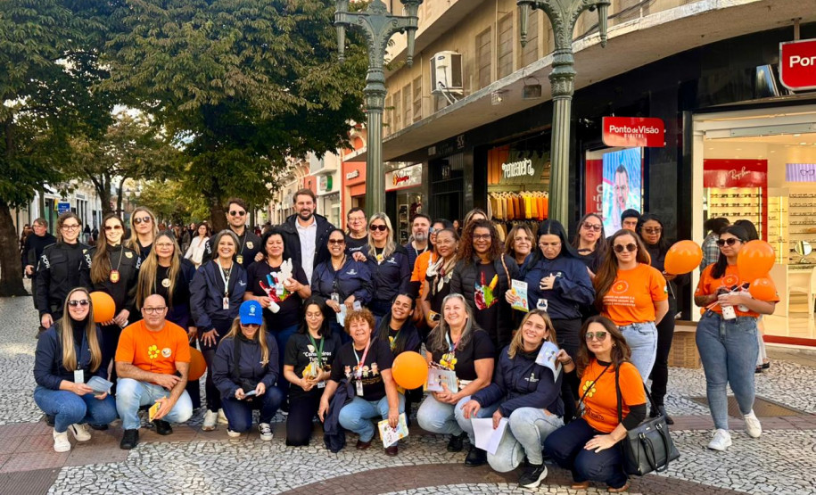 PCPR realiza ação de conscientização sobre violência sexual infantil em Curitiba