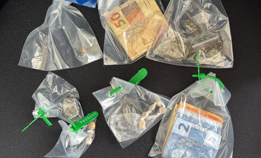 PCPR prende três pessoas e apreende drogas durante operação contra o tráfico em Londrina