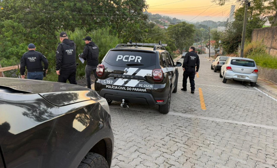 PCPR e PMSC prende grupo envolvido em um homicídio ocorrido em Ponta Grossa