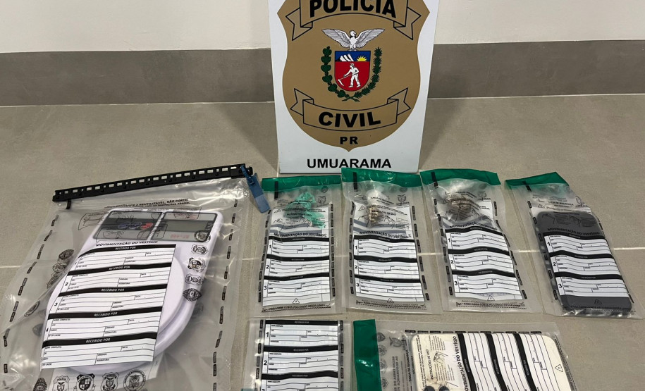 PCPR prende homem em flagrante por tráfico de drogas em Umuarama