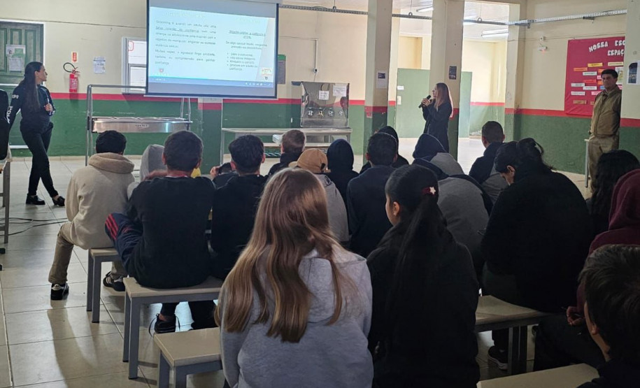 PCPR realizou duas palestras em alusão ao Maio Laranja em Santa Catarina