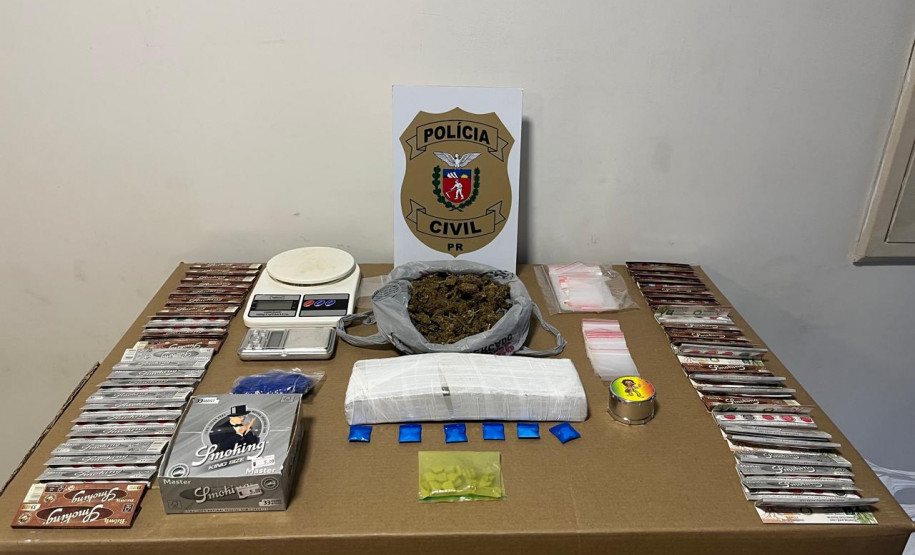 PCPR prende cinco pessoas durante operação contra tráfico de drogas em Umuarama