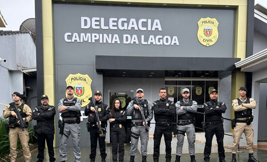 PCPR prende três pessoas por diferentes delitos em Campina da Lagoa