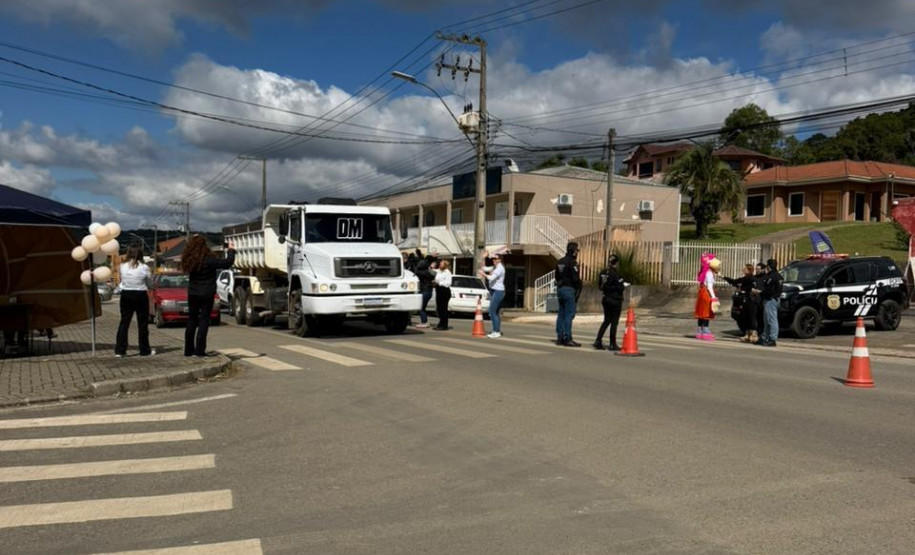 PCPR participa de campanha do Maio Laranja em Bocaiuva do Sul