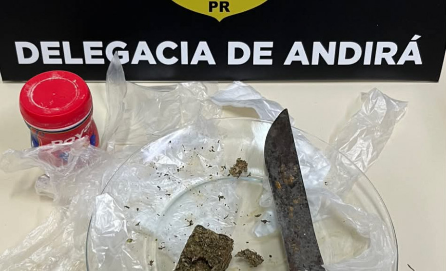 PCPR prende casal em flagrante por tráfico de drogas e associação para o tráfico em Andirá