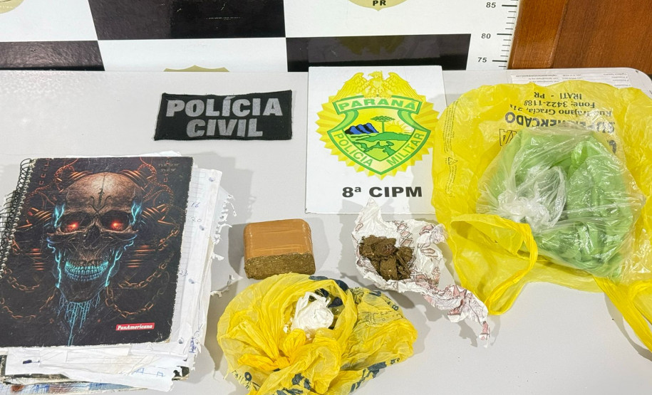 PCPR e PMPR prendem mulher por tráfico de drogas durante cumprimento de mandado em Irati