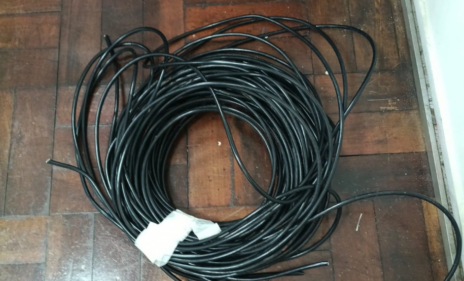 PCPR prende homem em flagrante por furto de cabos elétricos em Curitiba