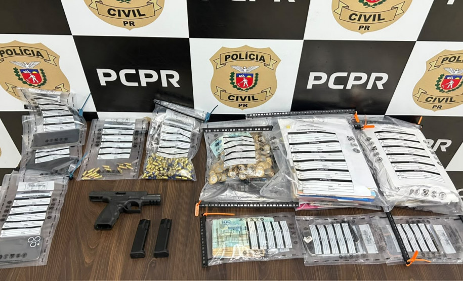 PCPR prende duas pessoas durante operação contra agiotagem, extorsão e lavagem de dinheiro no Norte