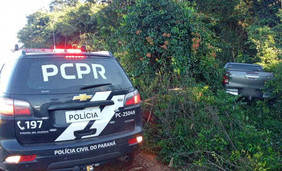 PCPR recupera caminhonete furtada horas após o crime em Umuarama