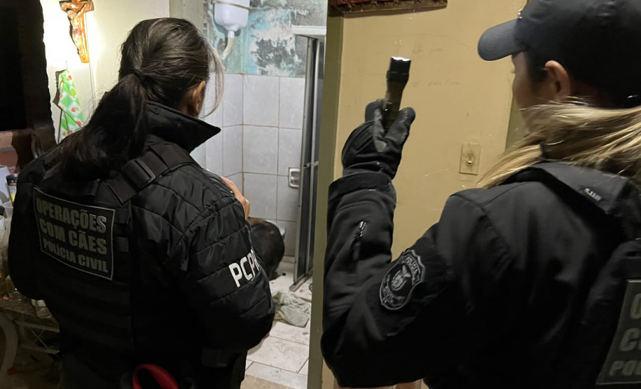 PCPR cumpre 19 mandados contra rede de tráfico de drogas nos Campos Gerais