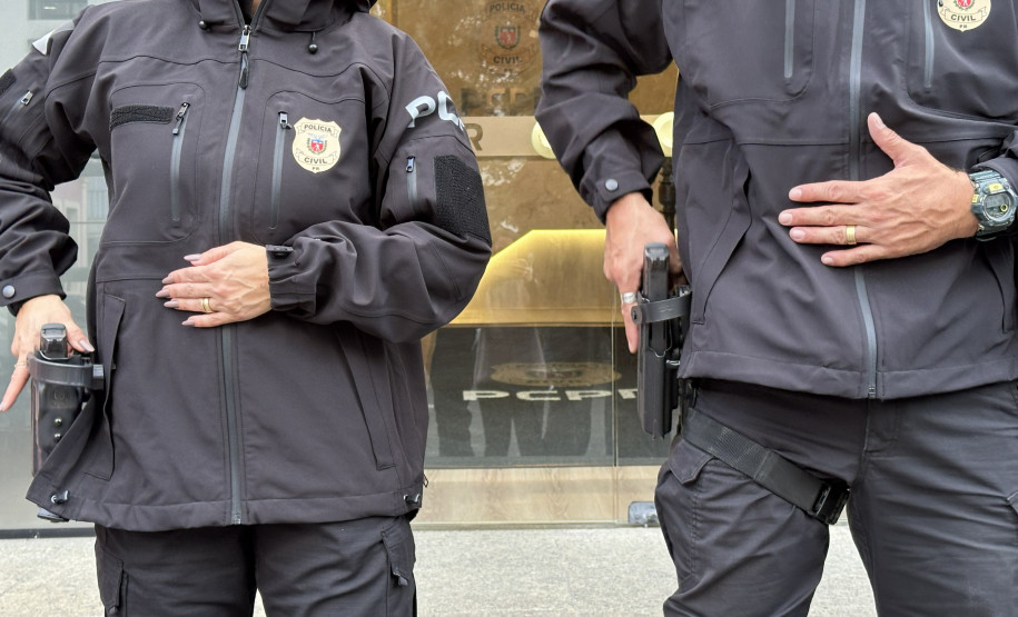 PCPR distribui novas jaquetas táticas de alta performance para policiais civis