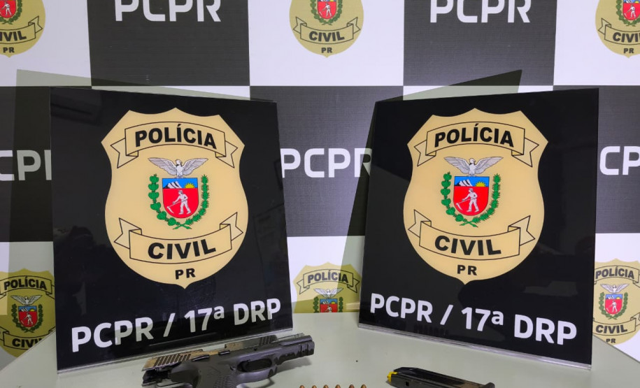 PCPR prende dois homens e apreende arma de fogo em Cruzeiro do Oeste