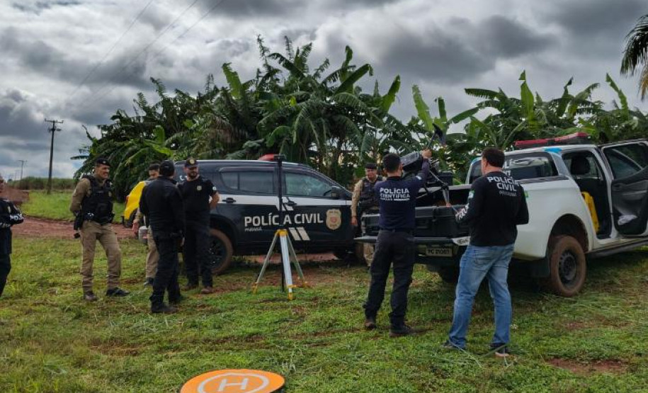 PCPR realiza buscas em área rural durante investigação sobre desaparecimento de jovens