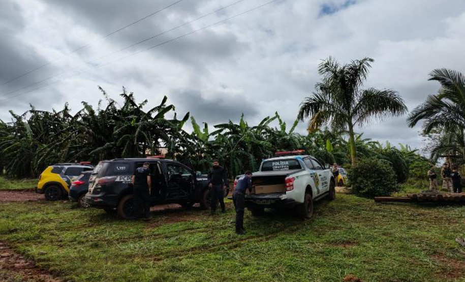 PCPR realiza buscas em área rural durante investigação sobre desaparecimento de jovens