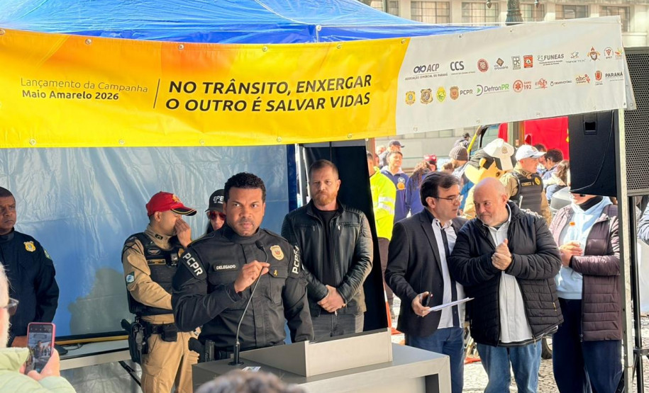 PCPR divulga agenda de ações realizadas para o Maio Amarelo no Paraná