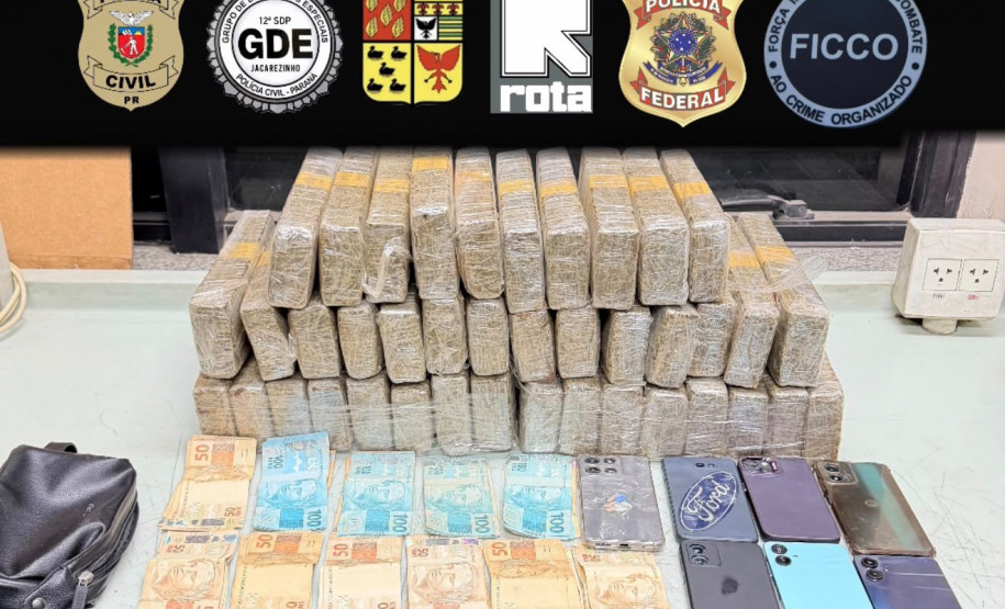 PCPR, PMSC e PF prendem quatro pessoas por tráfico de drogas em São Paulo
