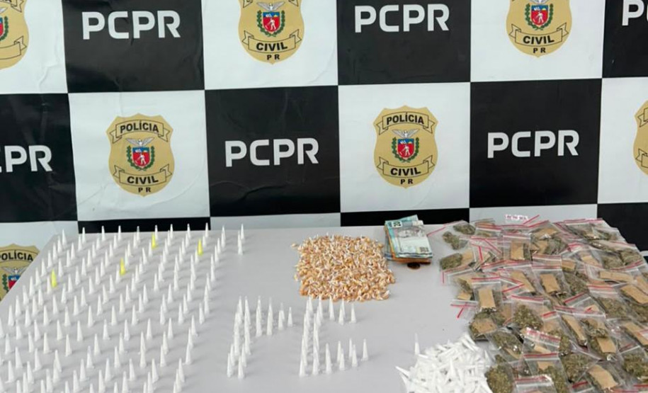 PCPR prende duas pessoas durante operação em Colombo