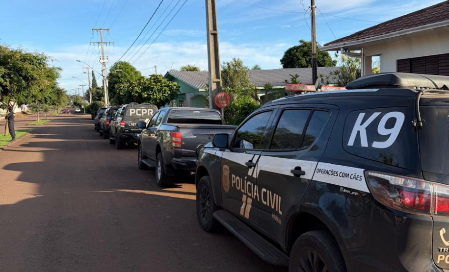 PCPR prende sete pessoas e apreende materiais durante operação contra tráfico interestadual de drogas em três estados