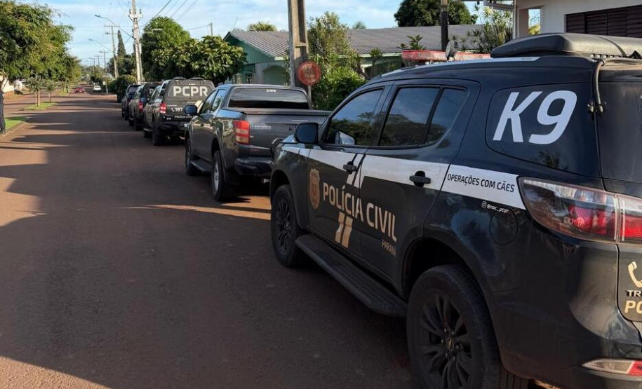 PCPR prende sete pessoas e apreende materiais durante operação contra tráfico interestadual de drogas em três estados