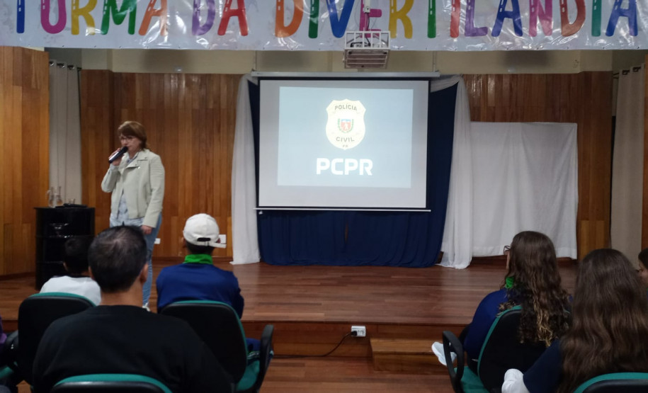 PCPR promove palestras sobre combate à violência doméstica para 300 estudantes em São Mateus do Sul