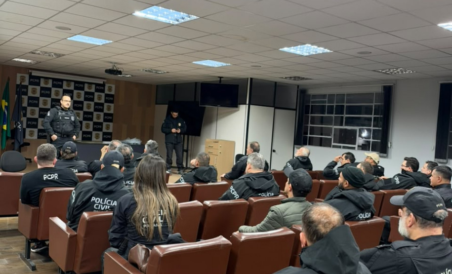 PCPR prende seis e cumpre 16 mandados durante operação contra organização criminosa em Curitiba e Região Metropolitana