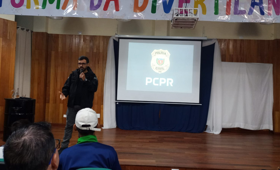 PCPR promove palestras sobre combate à violência doméstica para 300 estudantes em São Mateus do Sul