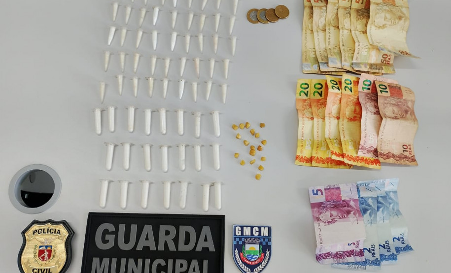 PCPR e GCM prendem homem por tráfico de drogas em Campo Magro