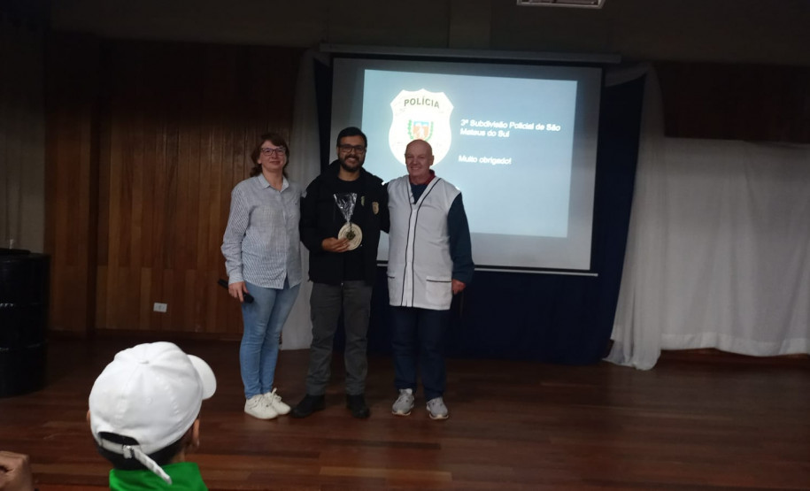 PCPR promove palestras sobre combate à violência doméstica para 300 estudantes em São Mateus do Sul