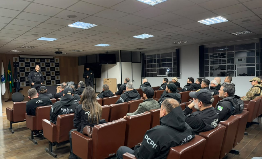 PCPR prende seis e cumpre 16 mandados durante operação contra organização criminosa em Curitiba e Região Metropolitana