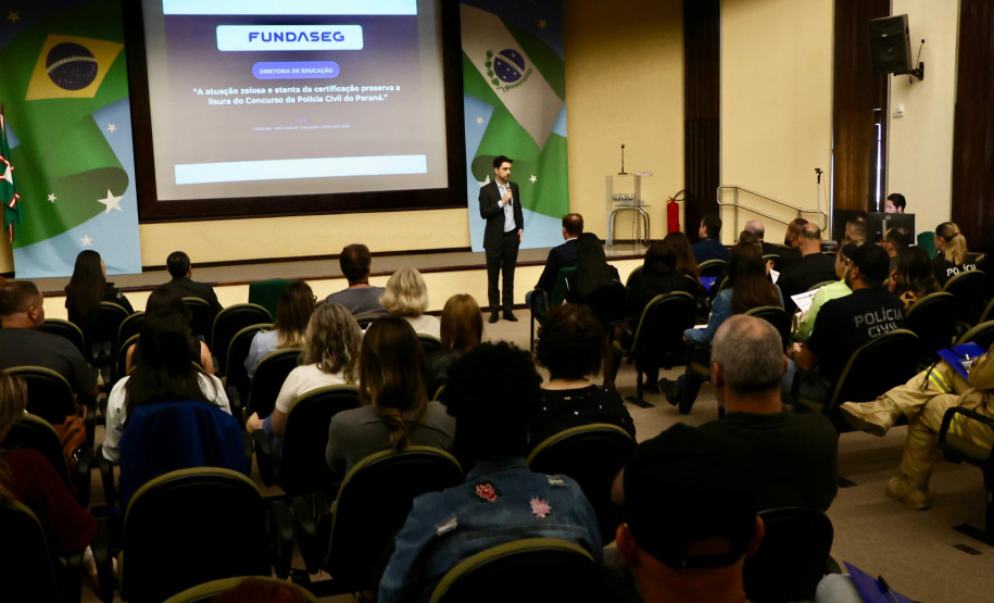 Sesp capacita 321 profissionais para garantir segurança em concurso da Polícia Civil