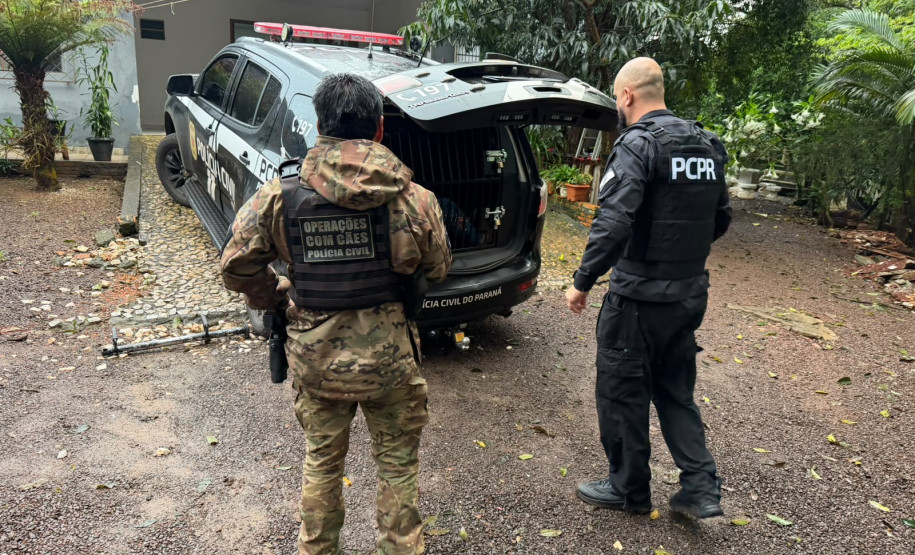 PCPR prende 101 pessoas em megaoperação contra organização criminosa em três estados