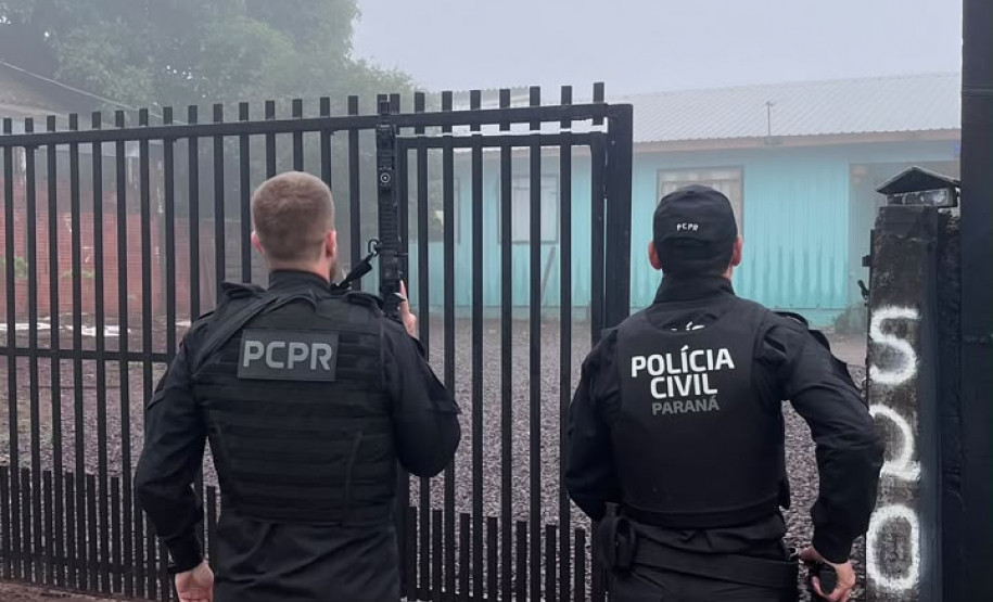 PCPR prende 101 pessoas em megaoperação contra organização criminosa em três estados