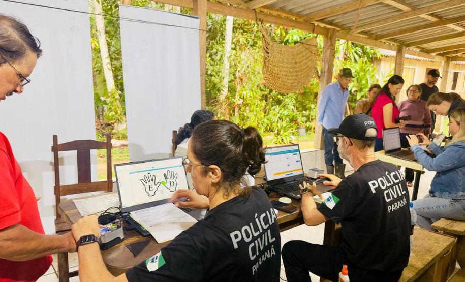 PCPR na Comunidade oferece serviços de polícia judiciária em Rebouças e Castro