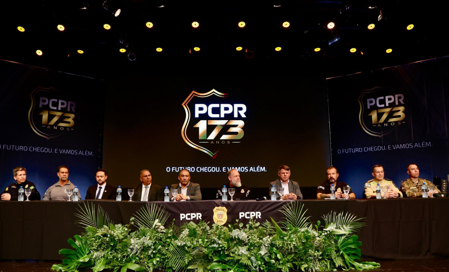 PCPR comemora 173 anos com homenagens a policiais e reconhecimento a resultados na segurança pública