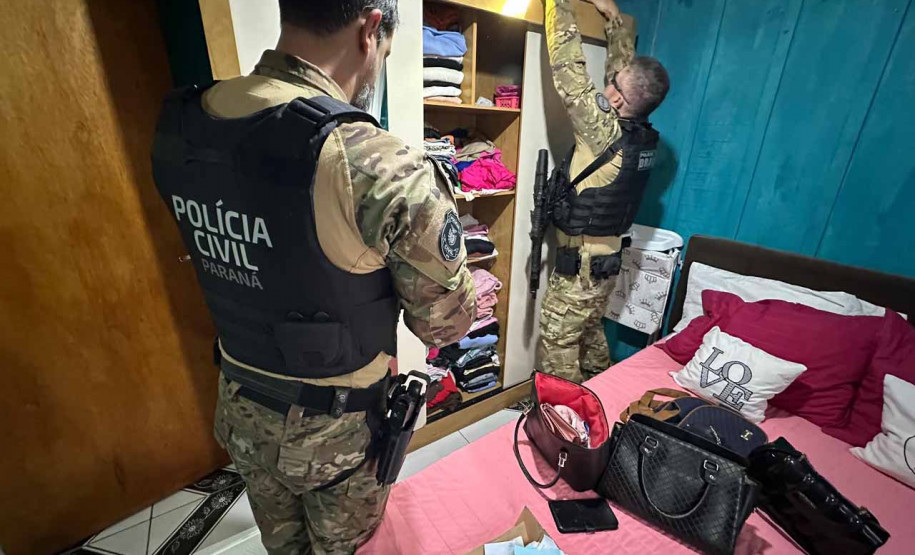 PCPR prende 101 pessoas em megaoperação contra organização criminosa em três estados