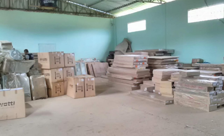 PCPR recupera carga de móveis avaliada em R$ 128 mil em Mallet