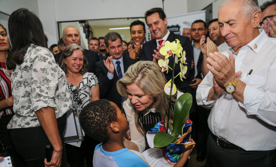 O governador Carlos Massa Ratinho Junior inaugura nesta ter&ccedil;a-feira (19), a nova sede da Delegacia da Mulher e do Adolescente de S&atilde;o Jos&eacute; dos Pinhais, na Regi&atilde;o Metropolitana de Curitiba. Curitiba, 19/02/2019 - Foto: Geraldo Bubniak/ANPr