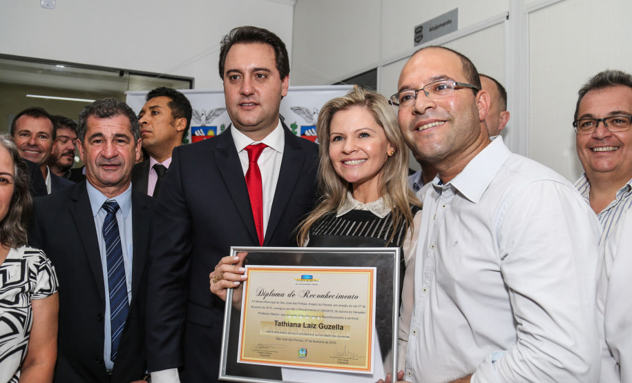 O governador Carlos Massa Ratinho Junior inaugura nesta ter&ccedil;a-feira (19), a nova sede da Delegacia da Mulher e do Adolescente de S&atilde;o Jos&eacute; dos Pinhais, na Regi&atilde;o Metropolitana de Curitiba. Curitiba, 19/02/2019 - Foto: Geraldo Bubniak/ANPr