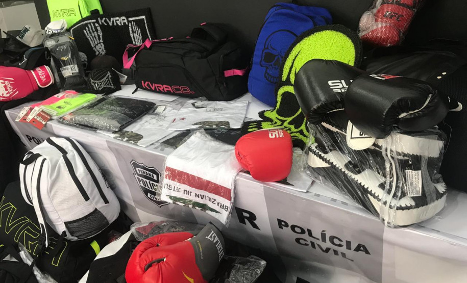 PCPR prende três suspeitos de furtar R$ 200 mil em materiais esportivos em Curitiba